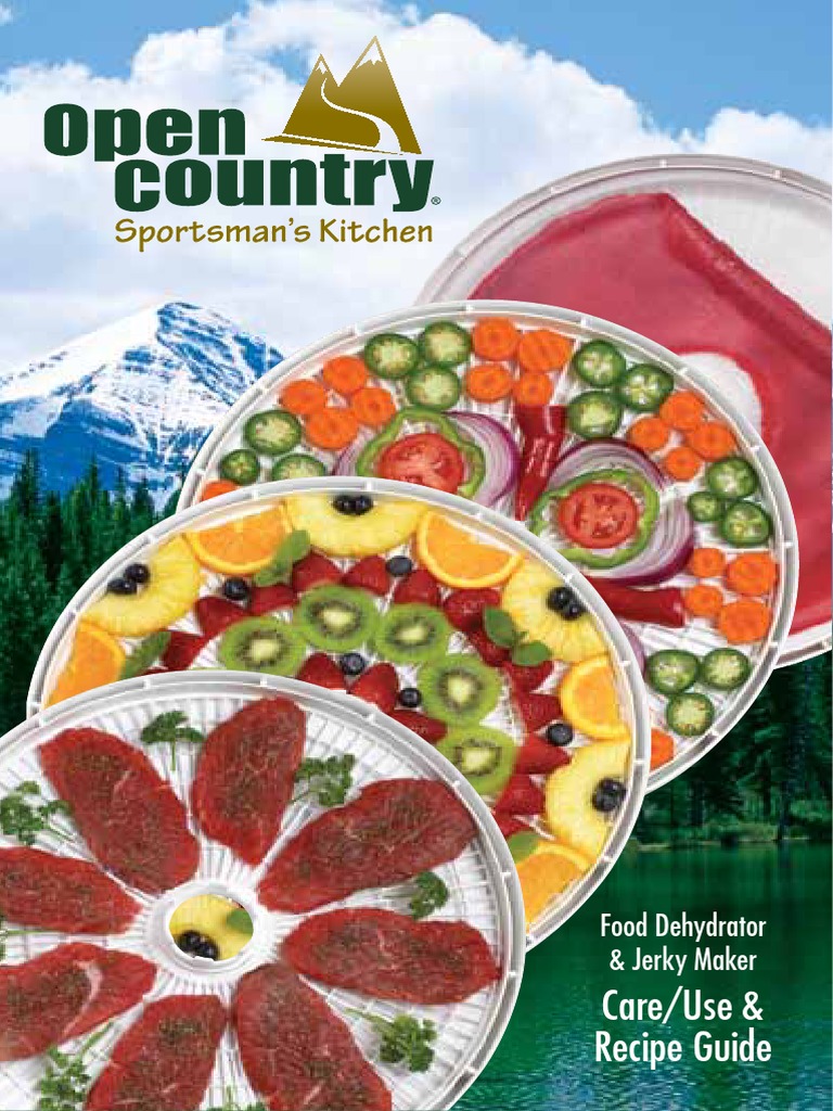 Dehydrator Manual 30001455aa PDF Jerky Vegetables