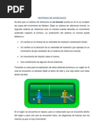 Sistemas No Inerciales