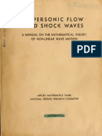 Supersonic Flow and Shock Waves by Courant & Friedrichs