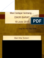 Laporan Dikir Barat