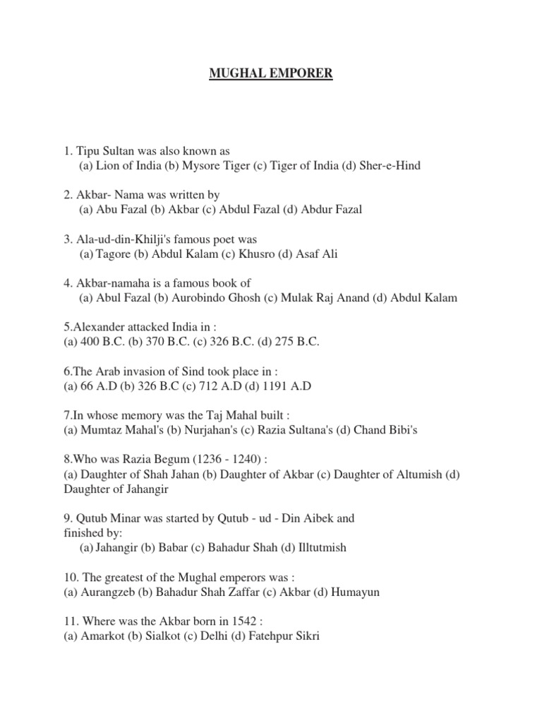 Tipu Sultan: A Mughal Legacy | PDF | Mughal Empire | Timurid Dynasty