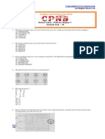 Latihan Soal Psikotes1 Seleksi Cpns