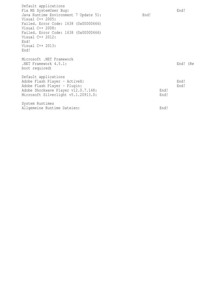 Runtime Files and Application Updates | PDF