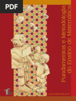 Livro de Fundamentos Metodologia do Ensino da Matemática nas séries iniciais