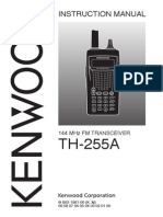 Instruction Manual: 144 MHZ FM Transceiver