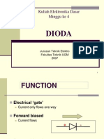 Dioda: Kuliah Elektronika Dasar Minggu Ke 4