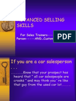 Advanced Selling Skills