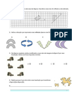 Ficha de Trabalho Isometrias