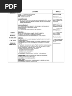 Class Time Subject Content Impact: Reflection