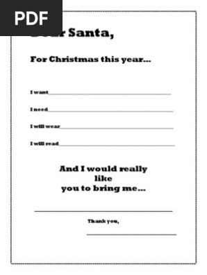 Dear Santa
