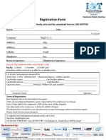 Iot Registration Form