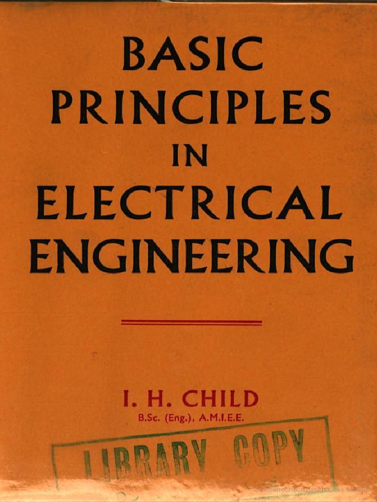 Basic Principles in Electrical Engineering PDF