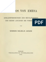 Nemesios Von Emesa - Jaeger (1914)