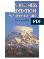 97291641 Mindfulness Meditation for Everyday Life Kabat Zinn Jon