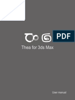 Thea For 3ds Max: User Manual