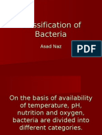 Classification of Bacteria