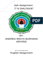 English Assignment "Text & Dialogue": SMA N 1 KOTA MUNGKID 2012-2013
