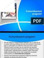 Komunikacioni Programi - Obrada