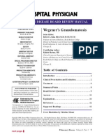 Wegener's Granulomatosis: Pulmonary Disease Board Review Manual