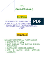 TBC (Tuberkulosis Paru) Definisi