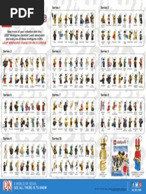 DK LEGO MinifigureChecklist PDF | PDF