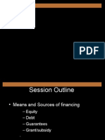 Session4A Basics of Project Finance Equity-Grant,Subsidy