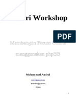 Membangun Forum Online Menggunakan PHPBB - Materi Workshop