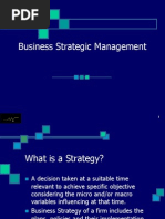 Business Strategic Management