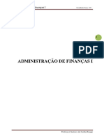 Administração Finanças Curso