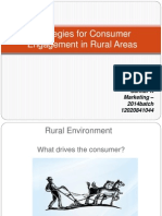Consumer Engagement in Rural Areas - Sankar A