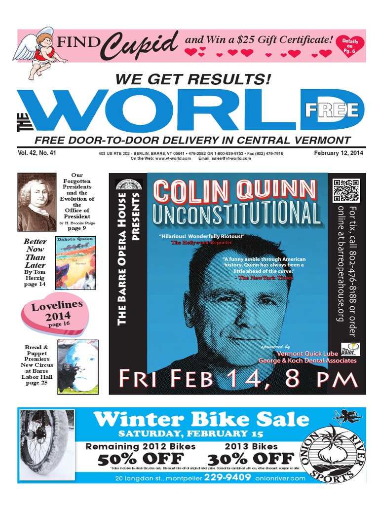 The World02122014 | PDF | Absentee Ballot | United States Congress