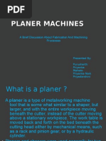 Download Planer Machine Ppt by poohru puru SN20640503 doc pdf