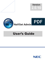 NaViSet Administrator UsersGuide