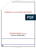 Linear Ic S and Application S Notes