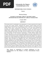 Download Conflict in Ivory Coast Paper by Bariyo SN2064098 doc pdf