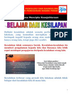 Belajar Dari Kesilapan