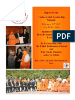 1st Hindu Jewish Summit Report Final
