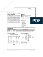 CD4010C Hex Buffers (Non-Inverting) : General Description Features