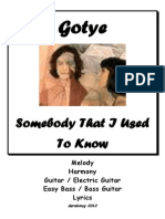Gotye - Somebody That I Used To Know