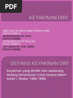 KEYAKINAN DIRI