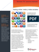 Marketing Online: Webs y Redes Sociales.