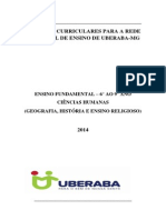 Matriz Curricular Uberaba História