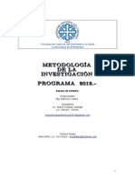 Metodologia de La Investigacion