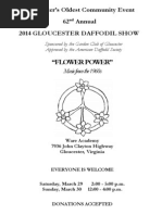 Download 2014 Gloucester Daffodil Show Schedule by Cecilia Clopton SN206442581 doc pdf