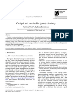 Catalysis and Sustainable (Green) Chemistry