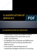 Classification of Services 2010