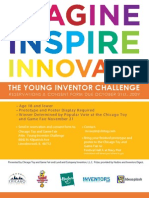 The Young Inventor Challenge: Reservations & Consent Form Due October 31St, 2009