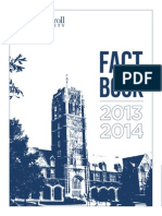 2013-14 John Carroll University Fact Book