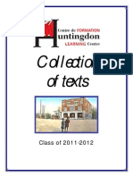 Texts 2011-2012