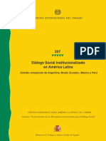 Dialogo social institucionalizado en América LatDialogo social institucionalizado en América Latinaina